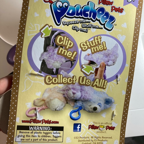 Poucheez Pillow Pets Inspirations Bag Clips - Picture 5 of 9